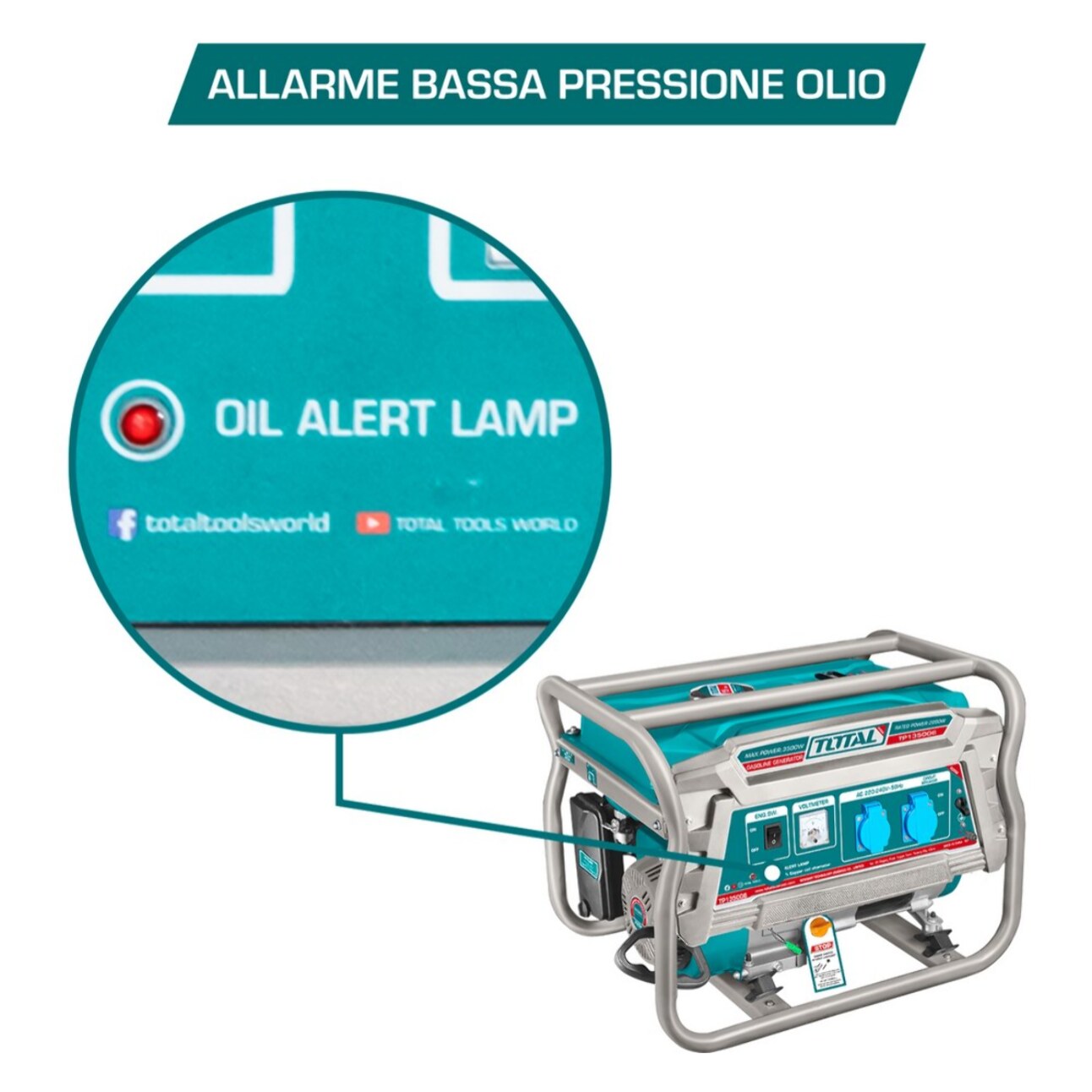 Generatore di Corrente 3,5 Kw - Industrial