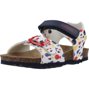 Sandalias Niño de la marca GEOX  modelo B SANDAL CHALKI BOY BLANCO