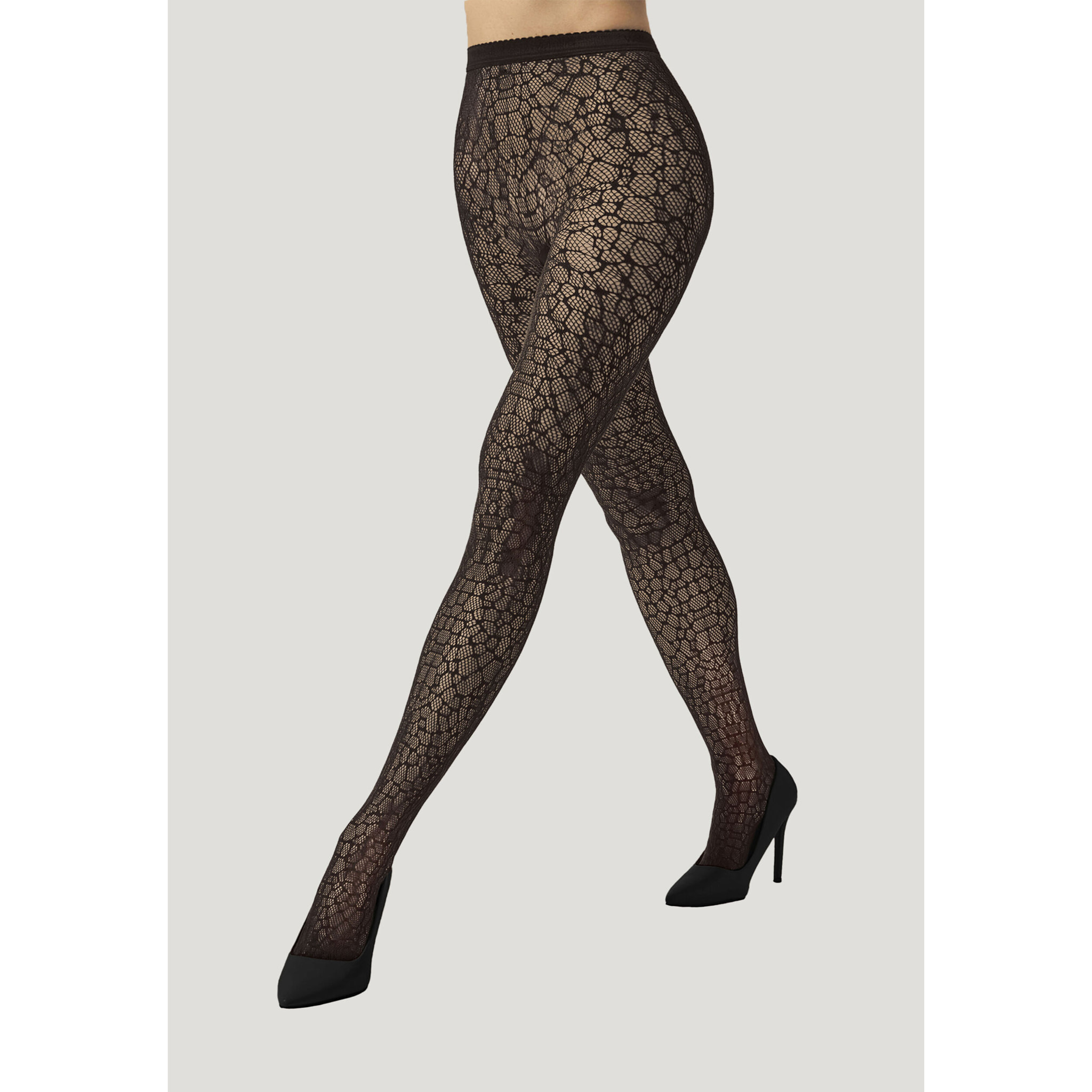 Collant Reptile Net Tights