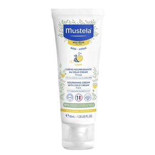 Mustela Cold Cream - Crème Nourrissante Peaux Sèches 40 ml