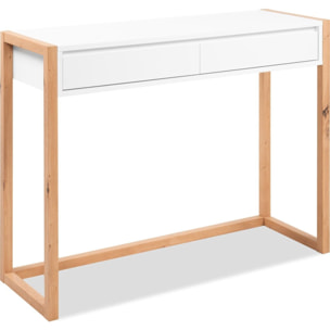 Bureau 2 tiroirs - NORA