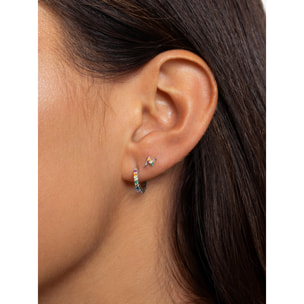 Orecchino Colors in Argento