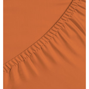 Naturals - Sábana bajera Lisa - Ajustable - 100% Algodón - Terra