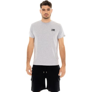 Camiseta de hombre Leone Basic de algodón de manga corta