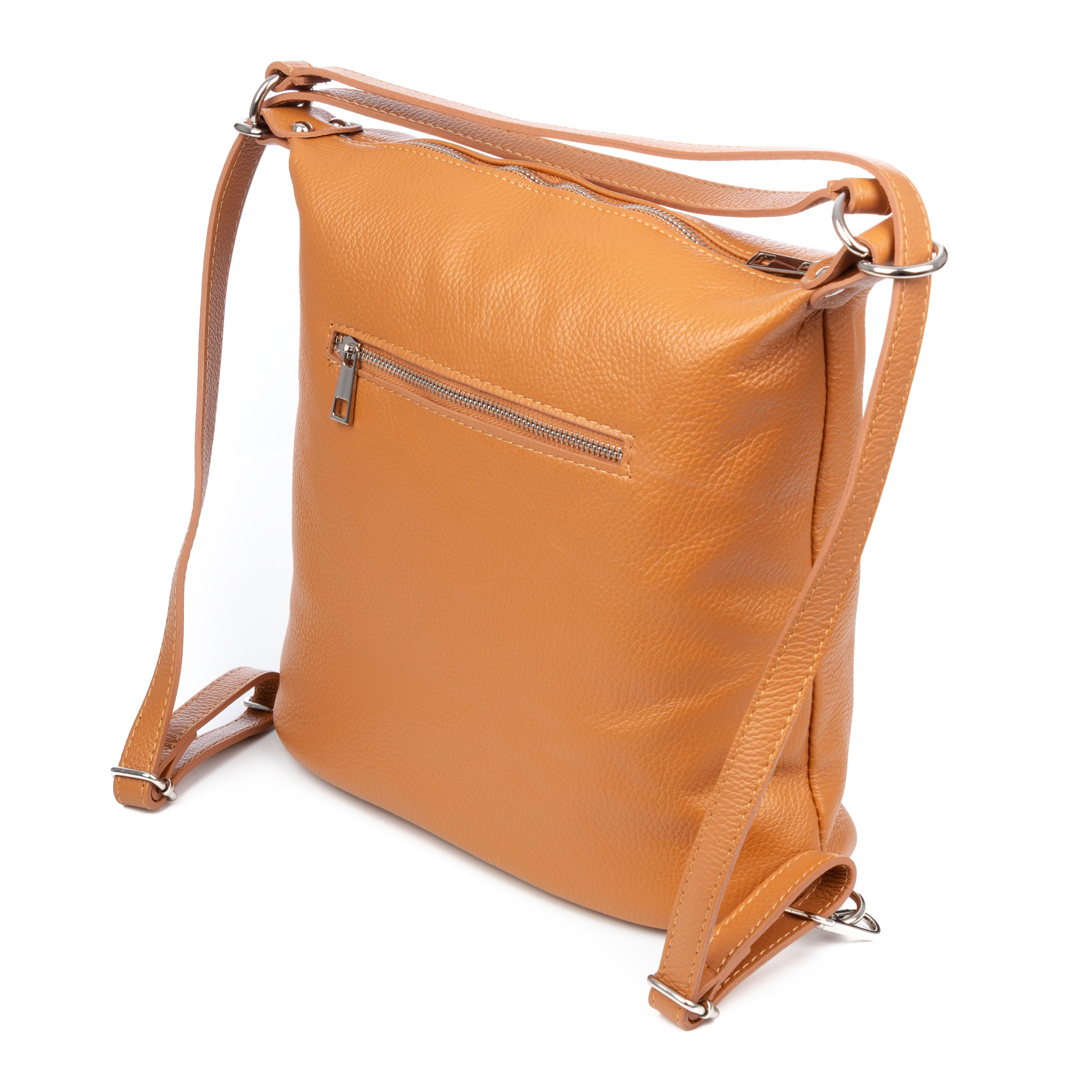 Bagnoli zaino e borsa a spalla donna. Pelle autentica Dollaro.