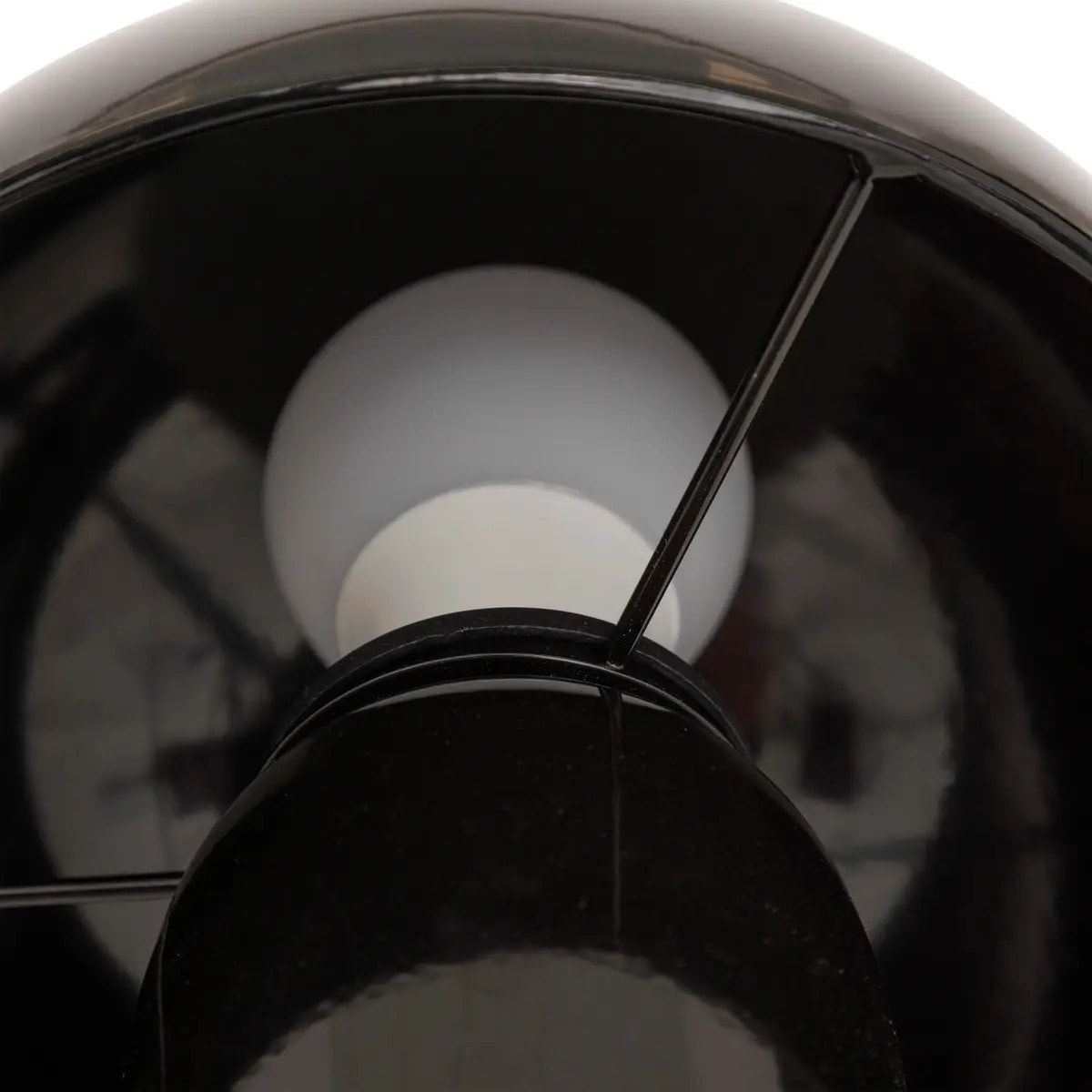 Lampe champignon secteur Lito noir H24,5cm