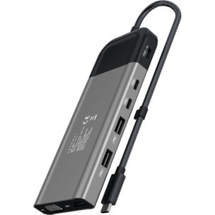 Hub USB C ADEQWAT USB-C / multiports 11 en 1