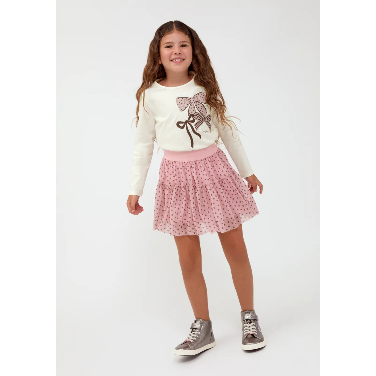 Zapatillas Altas De Niña Barefoot Con Estrellas