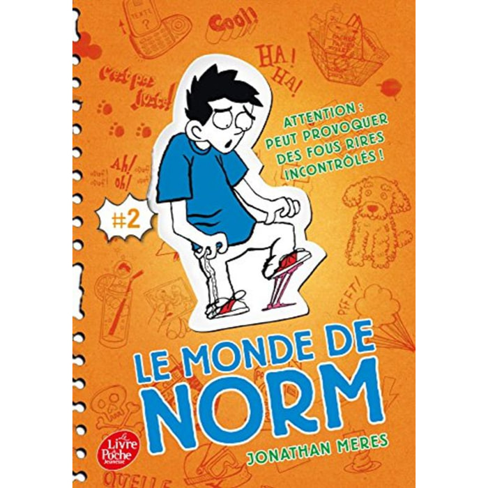 Meres, Jonathan | Le monde de Norm - Tome 2: Attention : peut provoquer des fous rires incontrôlés ! | Livre d'occasion