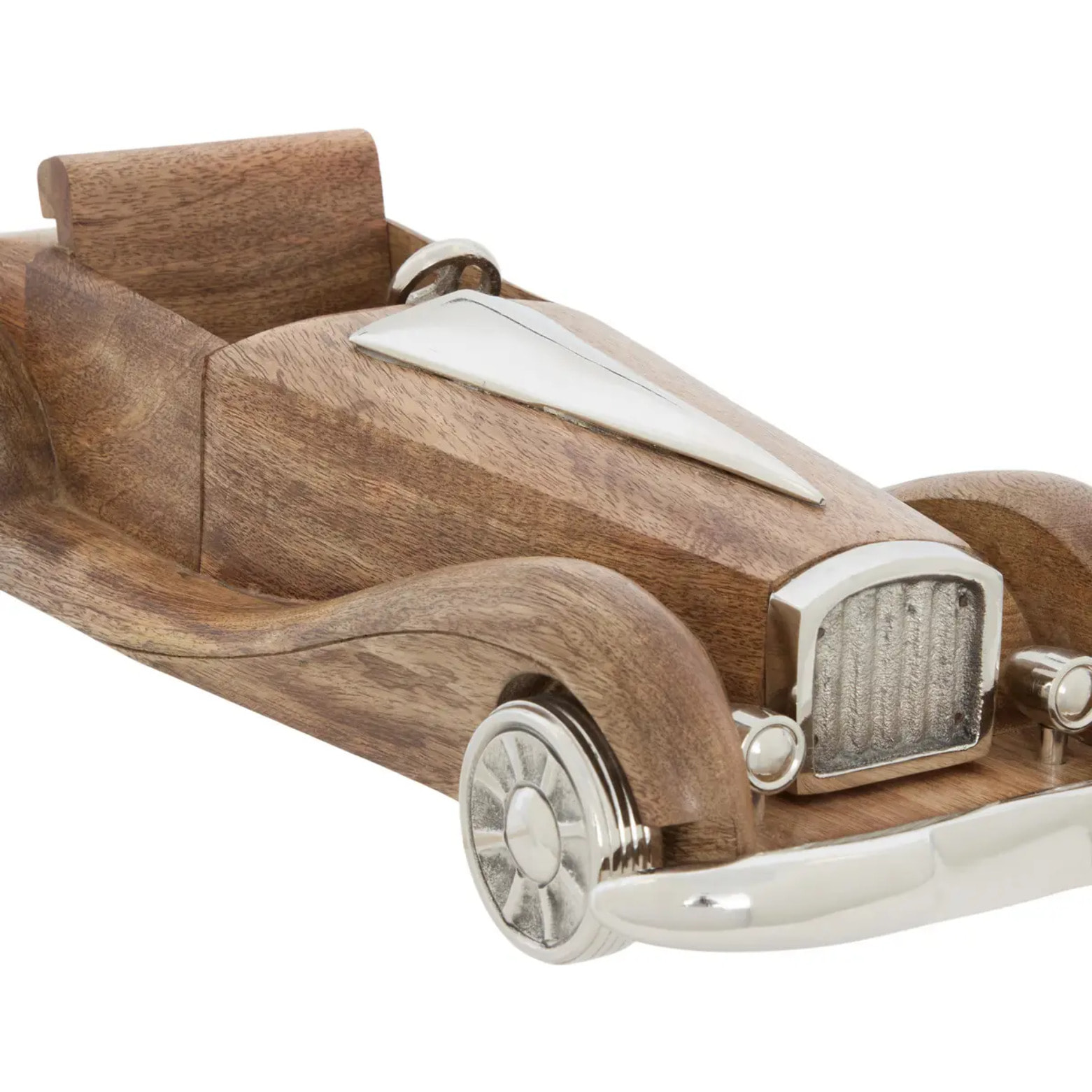 Voiture déco Johan H.11cm marron