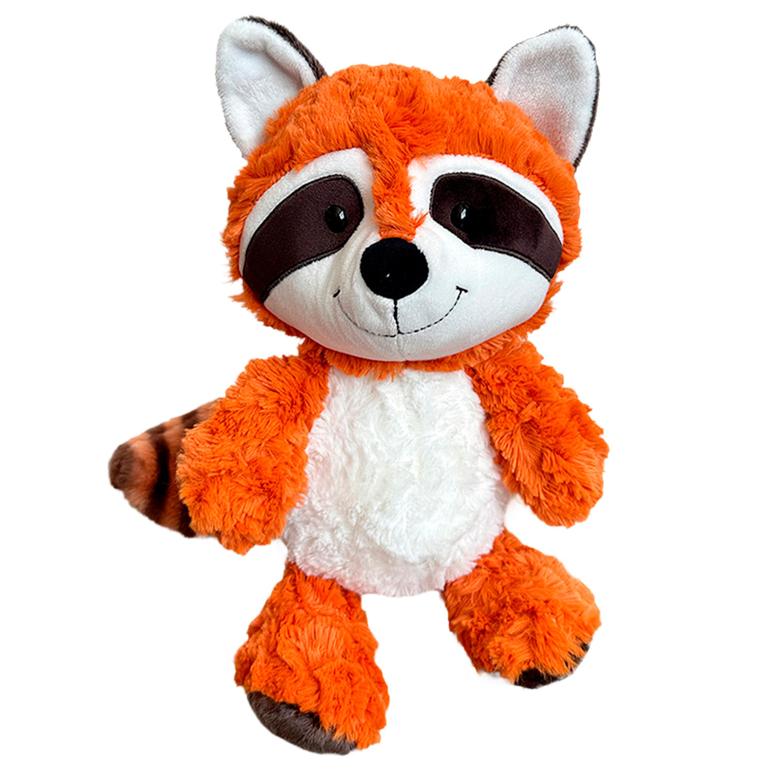 Peluche extrasuave y mullido. Diseño de mapache. 53cm.