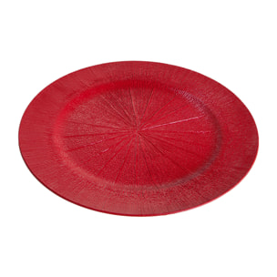 Piatto - Pezzi 6 - 40xH2x40cm - Bianchi Dino SpA