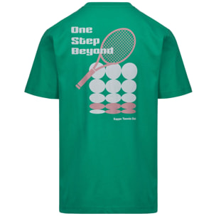 T-Shirts & Top Kappa Uomo Logo Ivow Verde