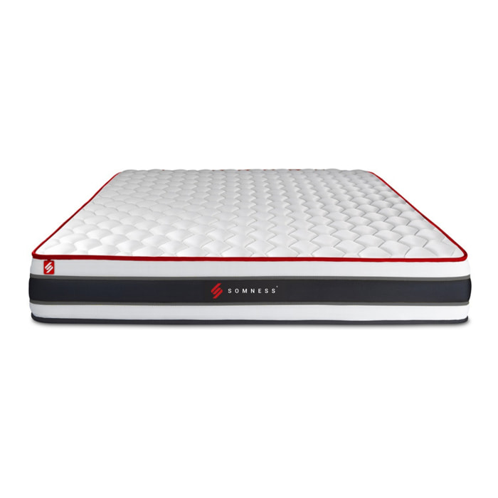 Matelas ENERGY ressorts ensachés et mémoire de forme