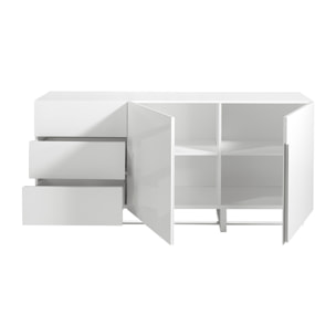 Mueble de TV de Angel Cerda de DM y acero 180x42x85cm