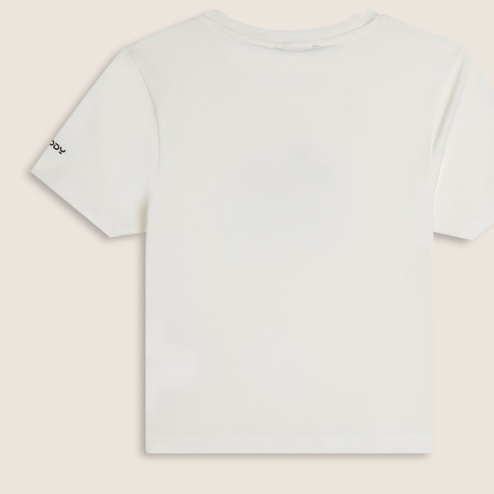 T-shirt cropped slim fit Mickey Mouse