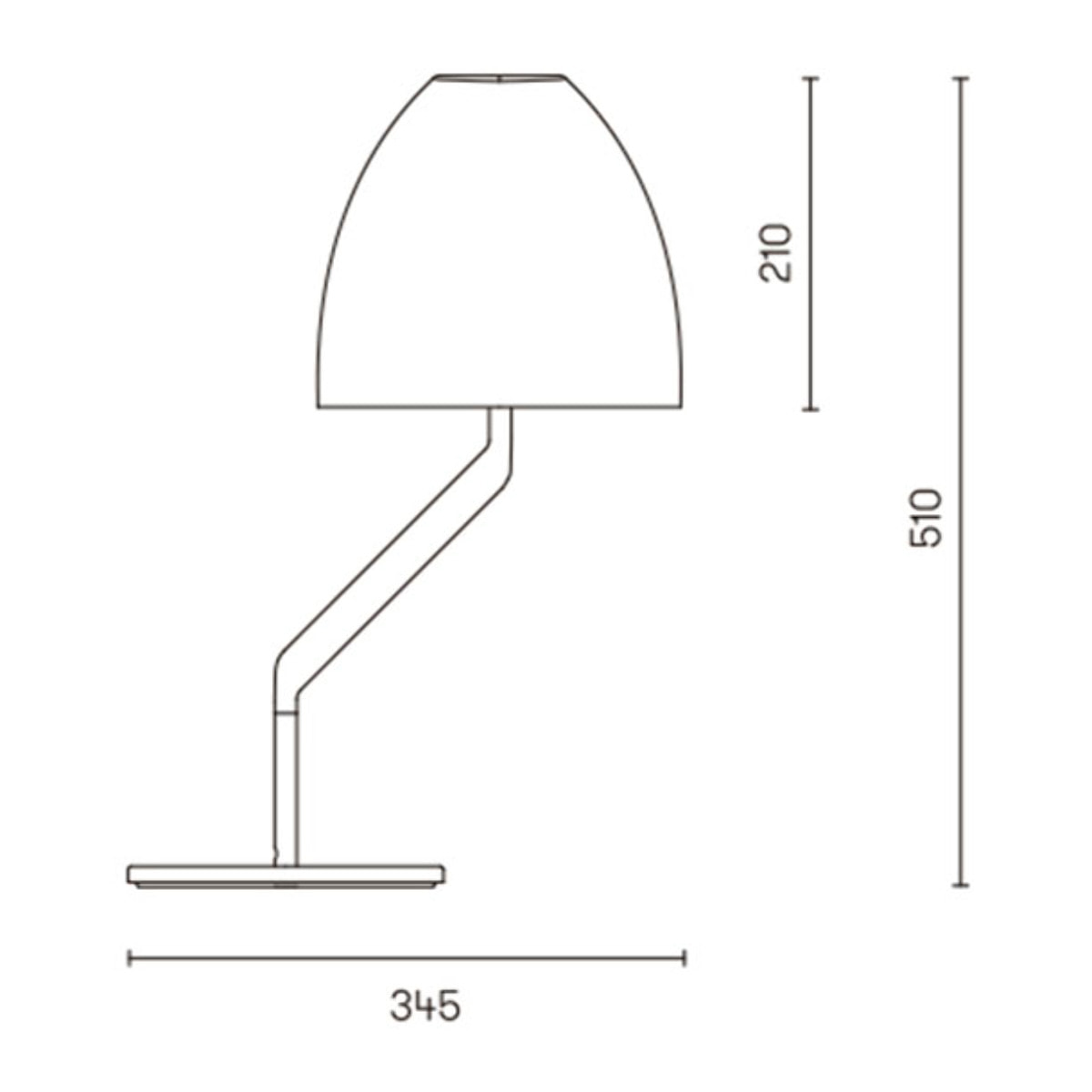 Ledsc4 LedsC4 Sobremesa Flavia Interior Cromo Opal - Lámpara Decorativa Moderna, Aluminio y Acero, Personalizable con Bombilla, Diseño Elegante y Funcional para Hogar