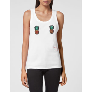 PHILIPP PLEIN Tank top Pineapple Signature Edition