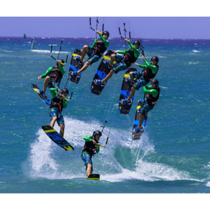 CASCOS PARA DEPORTES DE AGUA OCEAN DOLPHIN de color Negro