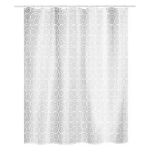 Rideau de douche Polyester FILIGRAN Blanc Spirella