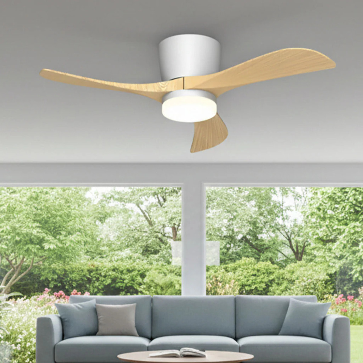 Ventilateur Plafond LED ALIYA D132CM