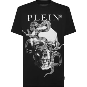 PHILIPP PLEIN T-Shirt Round Neck SNAKE