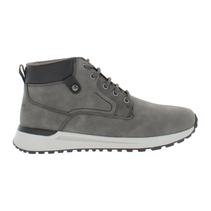 Armata di Mare Scarpe Uomo Stivaletti Casual Stringati con Soletta Rimovibile in Memory Foam AMU W24L630 Grey