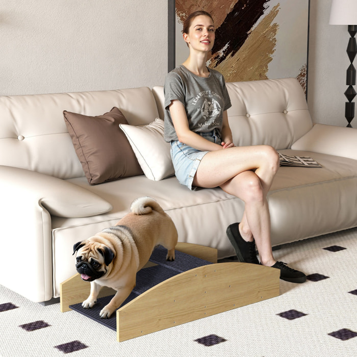 Bascule chien agility réversible escalier 2 en 1 bois