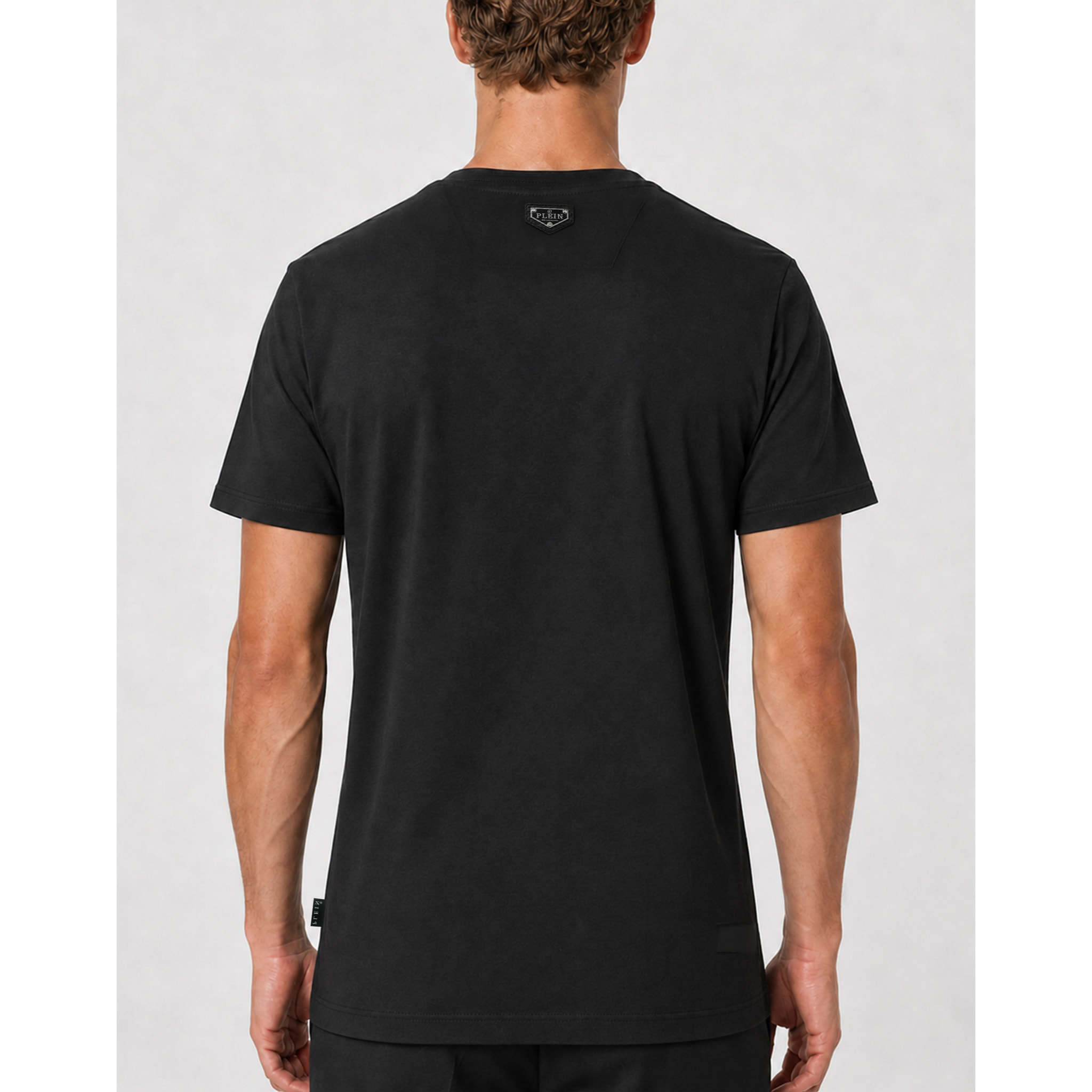 PHILIPP PLEIN Camiseta de cuello redondo y manga corta