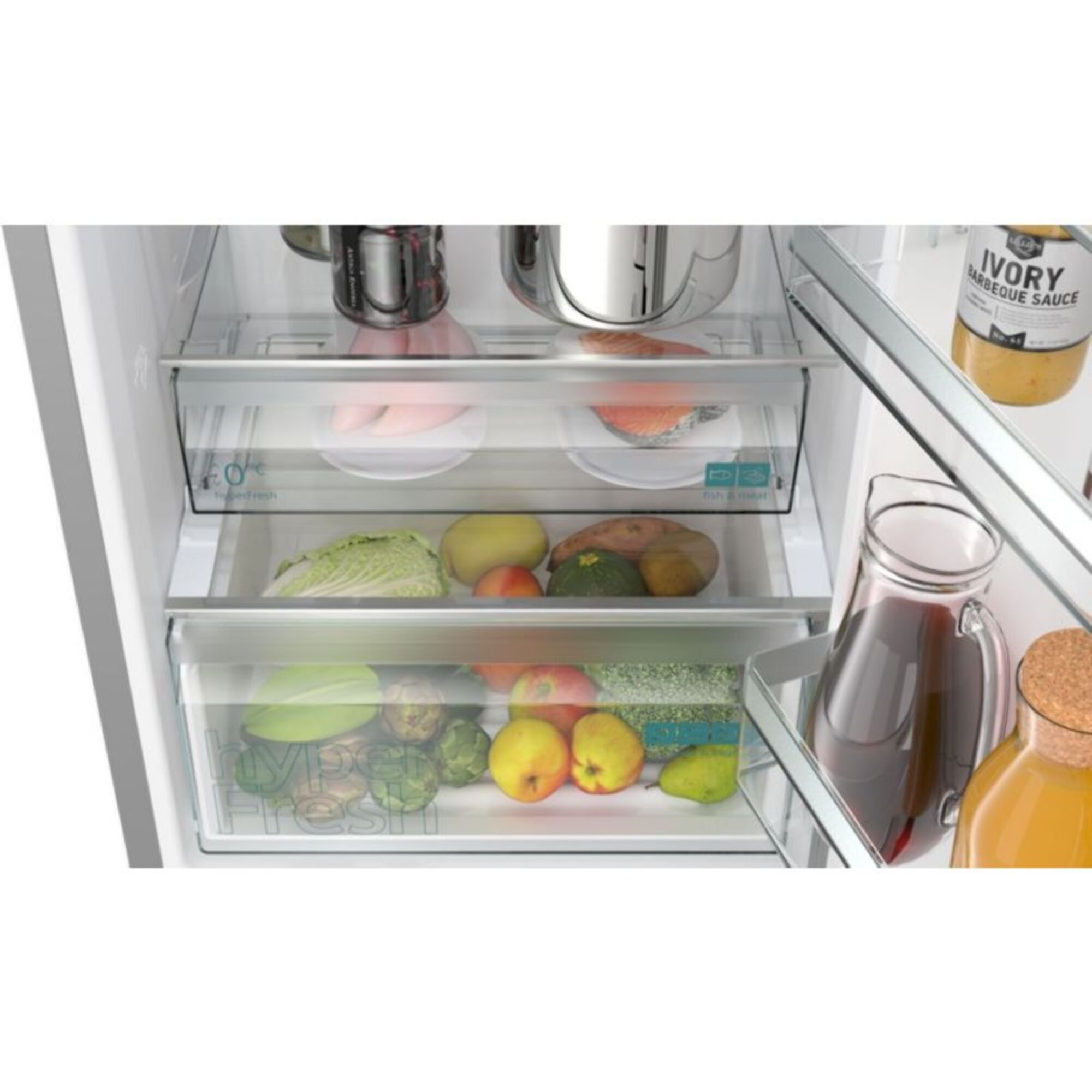 Réfrigérateur combiné SIEMENS KG39N2ICF iQ300, Tiroirs hyperFresh 0°
