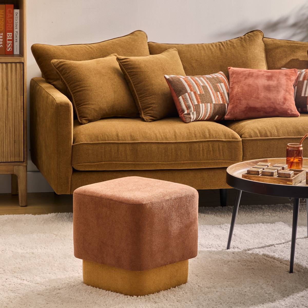 Poufs Doki ambre