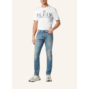 PHILIPP PLEIN Vaqueros de corte recto