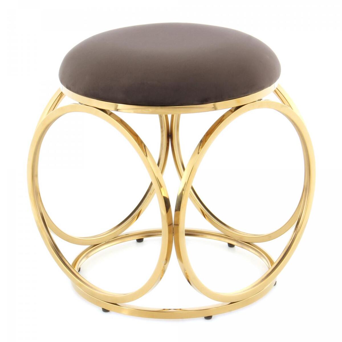 Tabouret DOTO Fait à la main en Coton