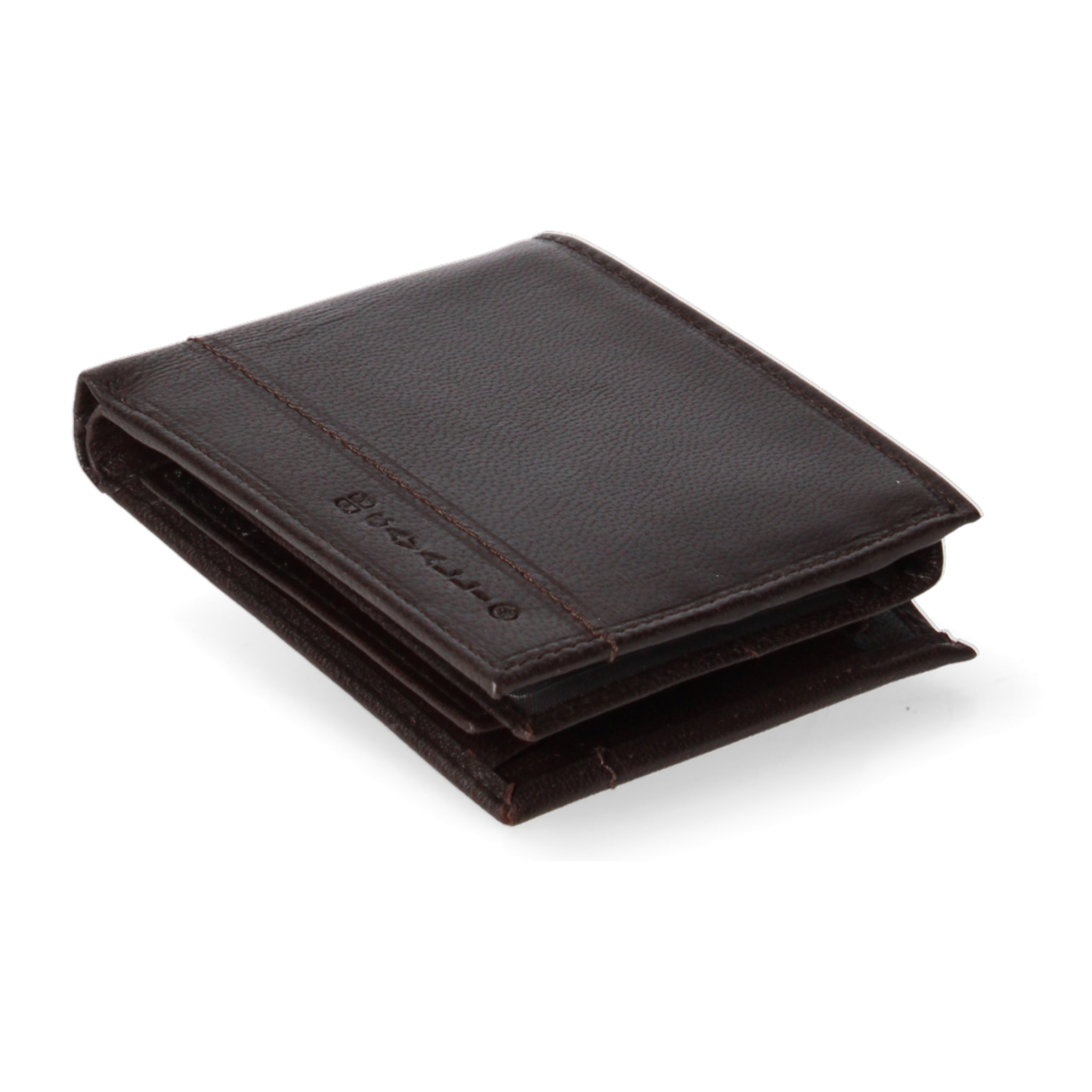 Portafoglio uomo in vera pelle - Modello False - Casual - 12.5 x 10.0 x 2.0 cm