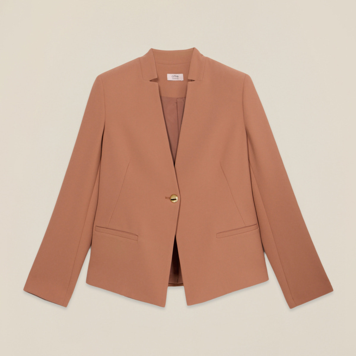 Oltre - Blazer monopetto - Marrone