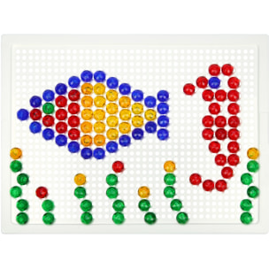 Set Chiodini Trasparenti 10mm, 140 pz