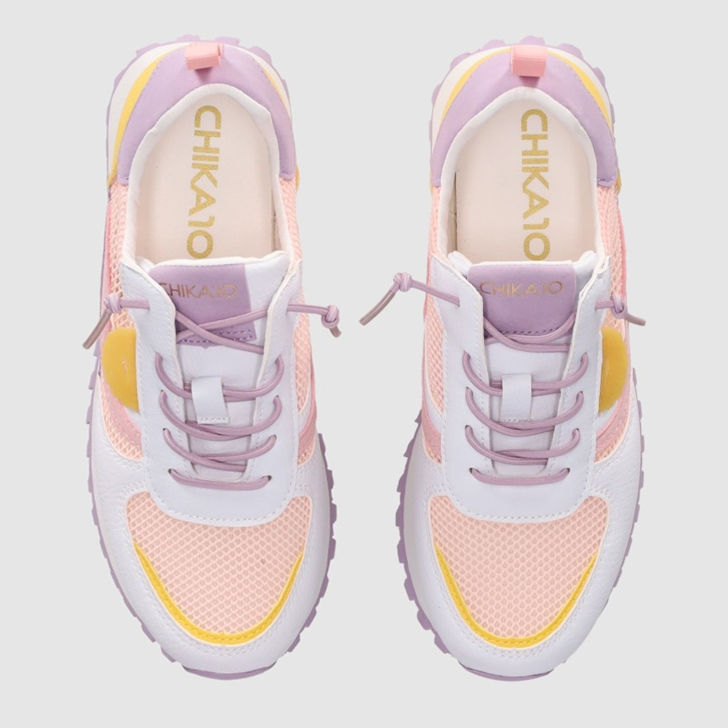 Deportivos de Tejido - Multicolor - Tacón: Bajo