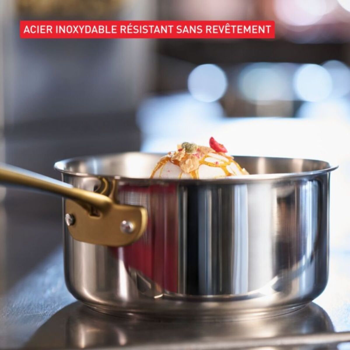 Casserole TEFAL 20cm inox Bocuse Edition