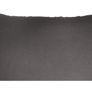 Taie D'oreiller 100 % gaze De Coton Granit