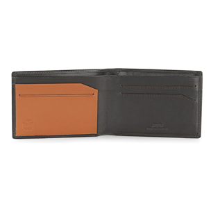 Cartera Hombre Piel Jaslen Lyon Marron Oscuro-Marron