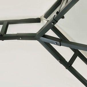 Techo de Repuesto 4x3m para Cenador Jardín Exterior Transpirable con 8 Orificios