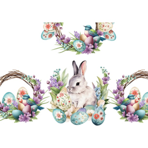 Tovaglia Pasquale Copritavolo Cucina In Stampa Digitale Disegno Colors GI