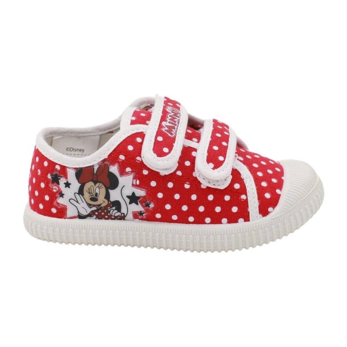 Scarpe in tela Sneakers Basse Minnie Rosse Lei Easy Shoes Rosso