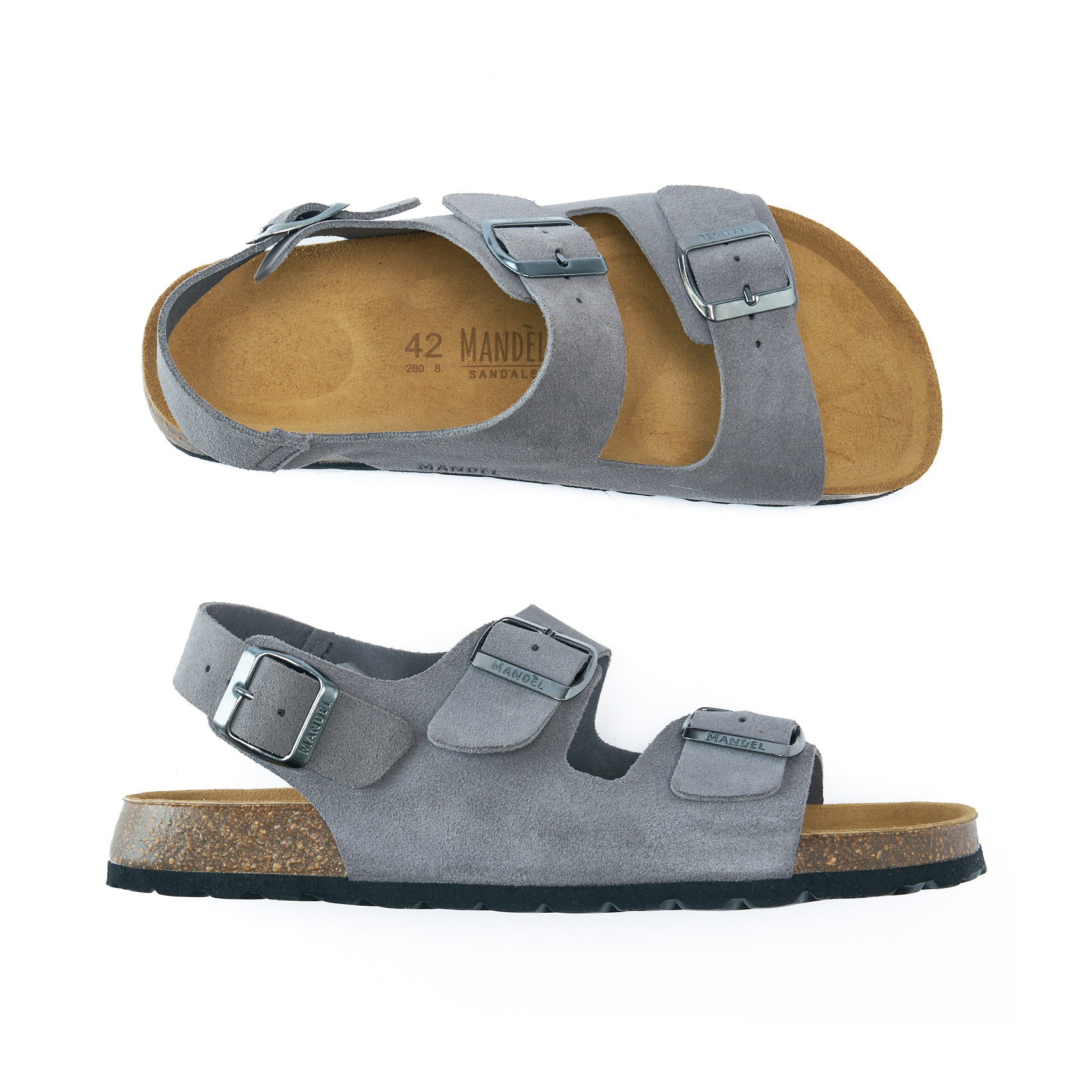 Sandalo Mandèl Grigio