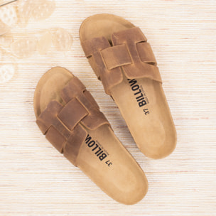 Sandalo BILLOWY MARRONE