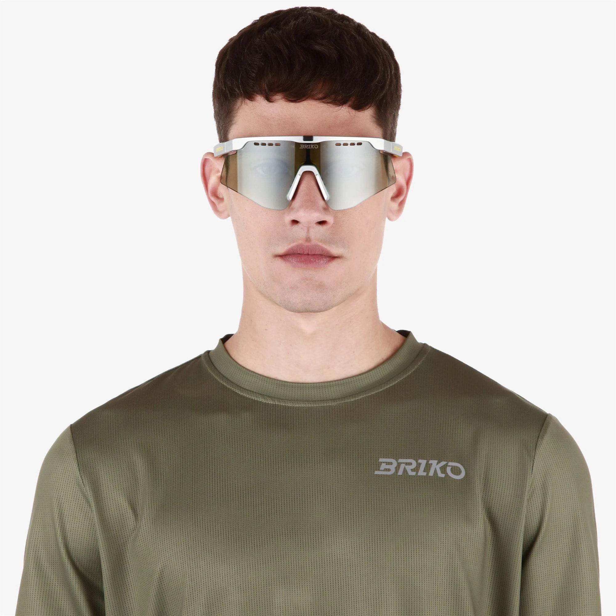 Occhiali Briko Uomo Donna Grigio Shuttle