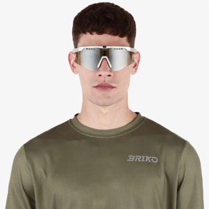Occhiali Briko Uomo Donna Grigio Shuttle