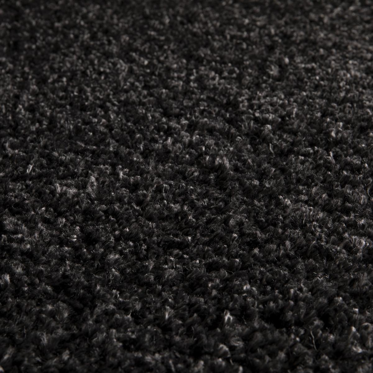 Tapis shaggy tissé motif uni BAIVAL