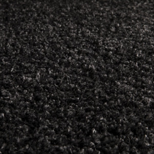 Tapis shaggy tissé motif uni BAIVAL