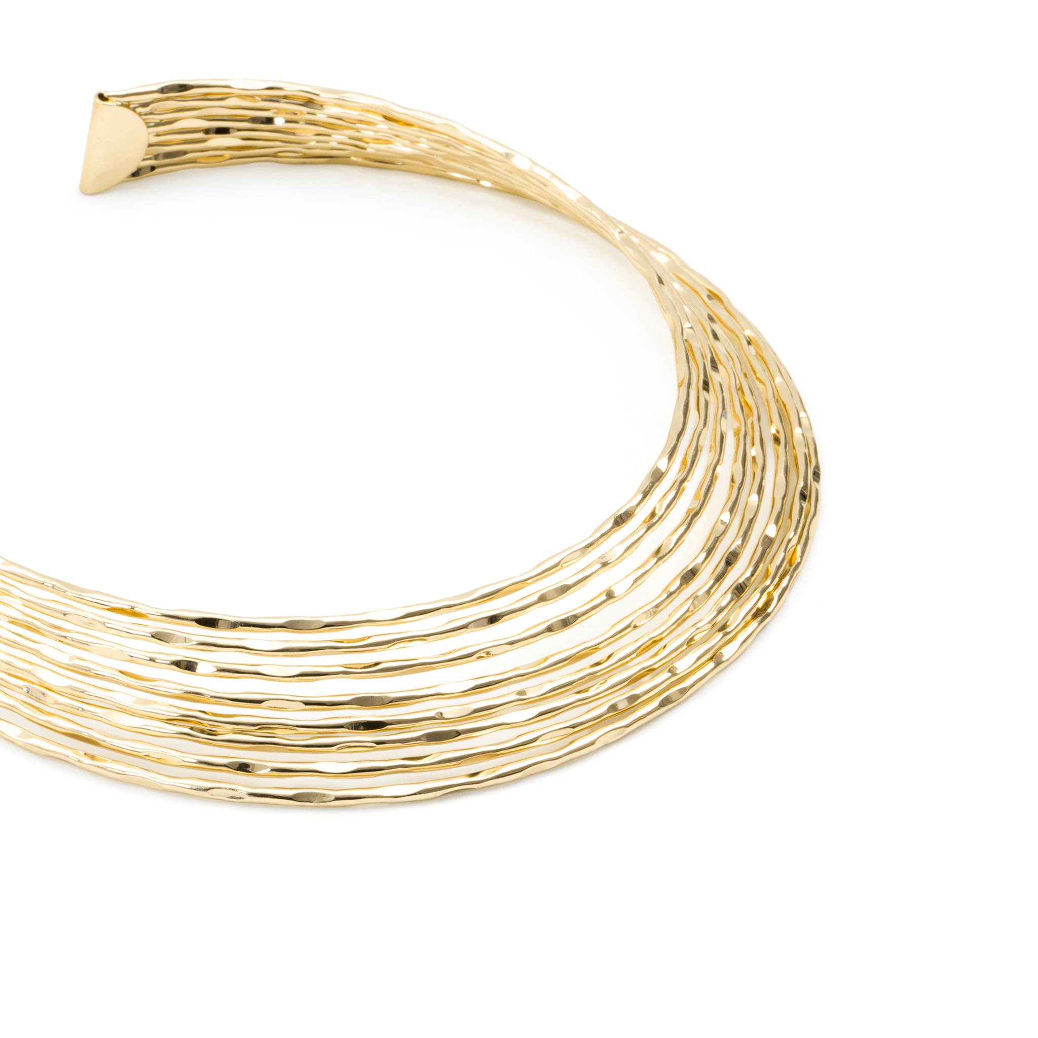 Collar Kaku acabado oro amarillo 18k